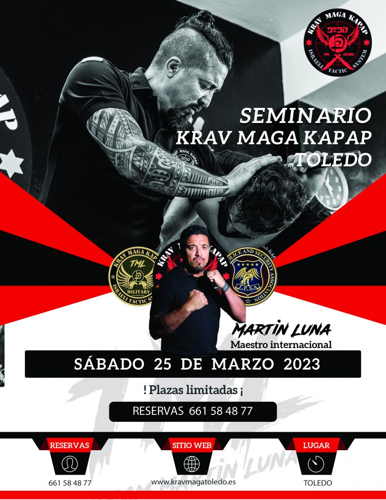 IV Seminario Krav Maga Kapap TML en Toledo 2023